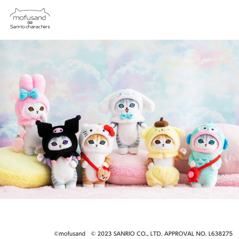 Mofusand x SANRIO 鎖匙扣